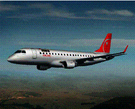 美西北航空订购36架EMBRAER 175 喷气飞机