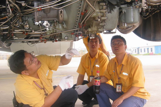 南航海南分公司海口维修厂做好近期安全工作