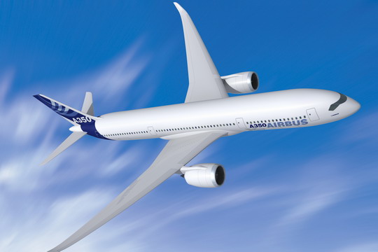 中国承担A350宽体飞机5%的外包工作量不变