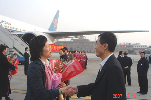 华北局组织首都机场各单位完成两会保障任务