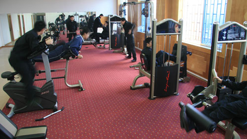 空警南航支队河南中队训练房开始投入使用