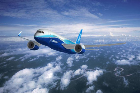 波音公司787梦想飞机订单三年内超过500架
