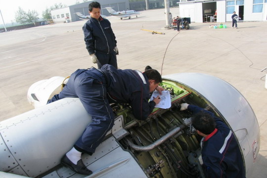 东航河北维修部首次完成737-700飞机29A定检