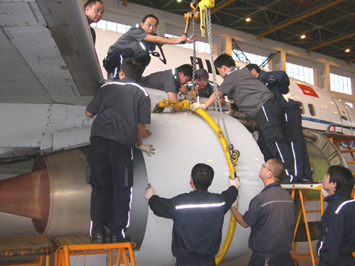 成都维修基地航线部A检分部成立四周年小记