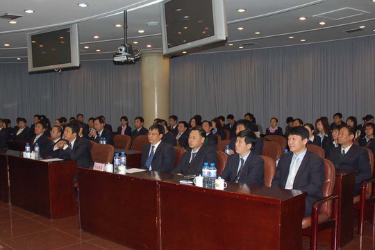 东北空管运行中心组织演讲会庆祝成立五周年