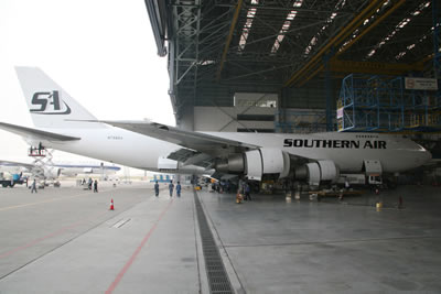 GAMECO完成第十架美南方航空B747飞机大修