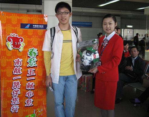 南航黑龙江分公司“春意组”特色服务受欢迎