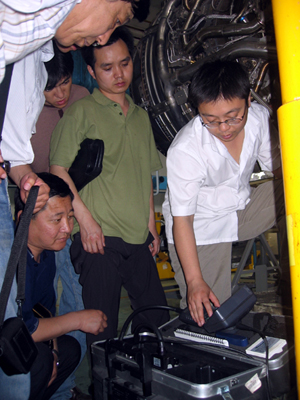 国航工程技术分公司召开发动机孔探技术交流会