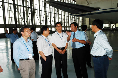 中央落实先进性教育长效机制检查组检查Ameco