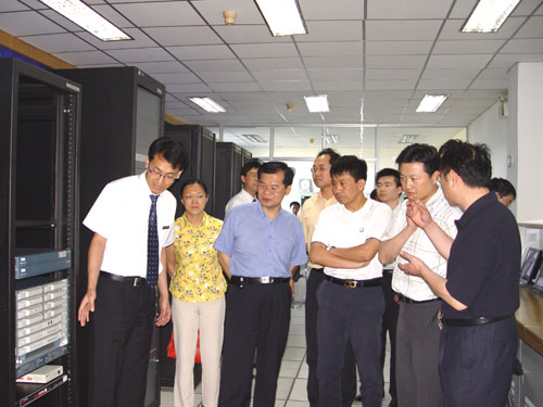 民航总局网络和信息领导小组访哈尔滨空管中心