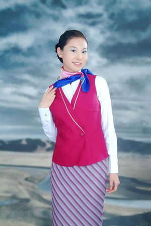南航空姐看空姐选秀感言:美丽女孩,有梦就去追