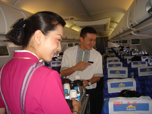 南航新疆公司乘务组首次执飞喀纳斯任务记实