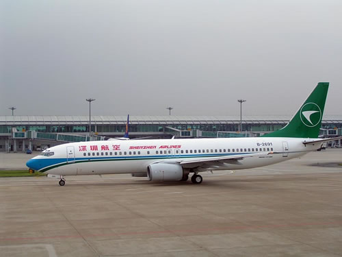 深圳航空公司今日开通深圳至大阪国际航线