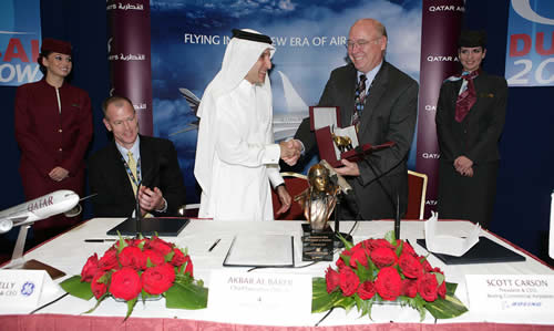 卡航订购60架波音787-8和32架777客机