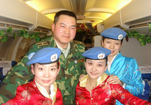 南航新疆客舱部:祝福你们祖国的勇士们