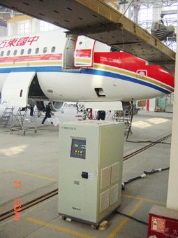 爱科电子成功中标东航浦东维修机库电源项目
