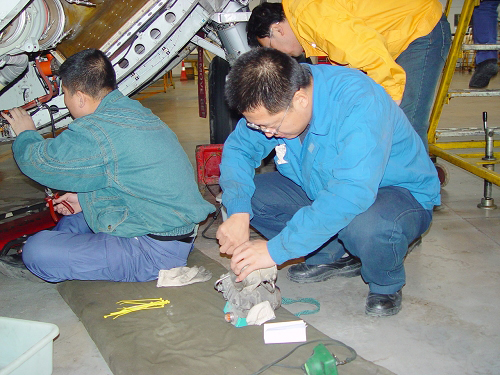 南航新疆飞机维修基地完成ATR空调系统普查