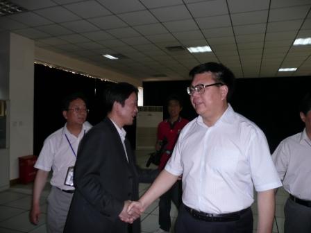 王昌顺副局长检查指导西北民航抗震救灾工作