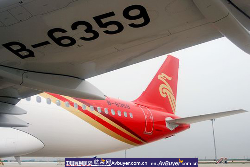 “合肥号”加盟 深圳航空再引进一架空中客车