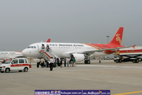 “合肥号”加盟 深圳航空再引进一架空中客车