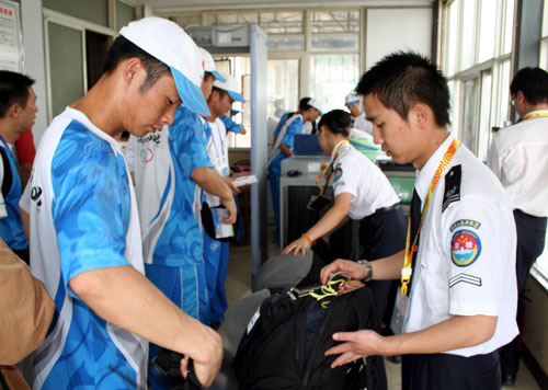 昆明机场圆满完成奥运火炬传递航空保障任务