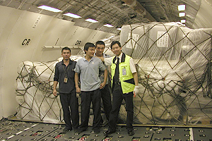 德国汉莎货运航空再次向四川灾区伸出援助之手