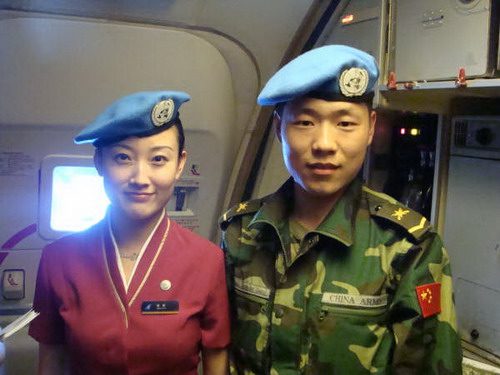 南航新疆分公司客舱部:一次难忘的维和飞行
