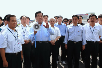 中国民航飞行学院抗震救灾大事记