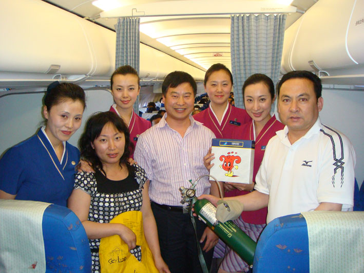 南航机上安全生产月:安全生产,为国分忧