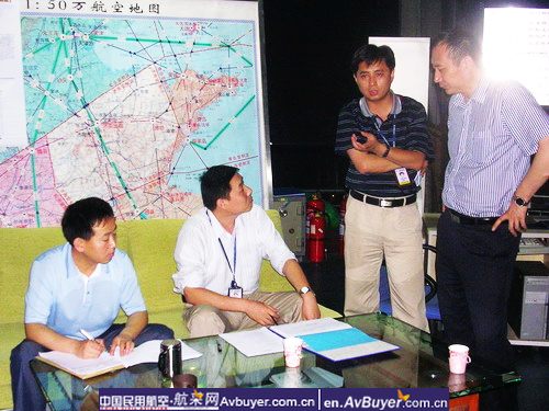 民航山东空管分局进行奥运保障应急演练