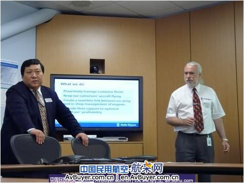 两刊一网记者参观罗尔斯·罗伊斯公司达比工厂