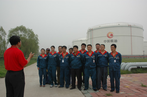 中国航油天津公司员工誓死保证航油储供安全