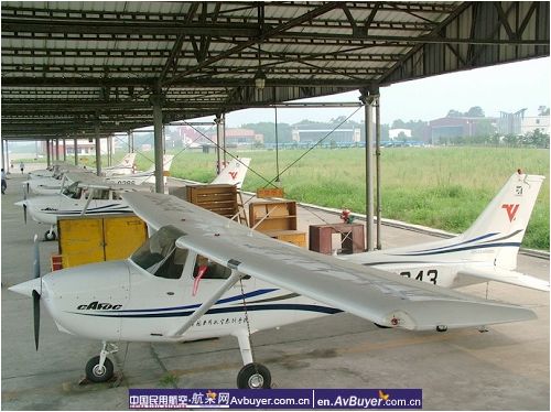 民航飞院广汉分院塞斯纳172R机队再添新军