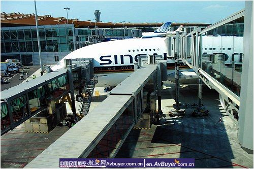 中集天达A380旅客登机桥圆满完成奥运保障