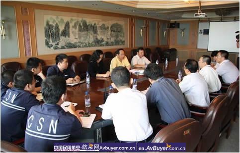 南航机务工程部党委书记徐建国莅临沈阳基地