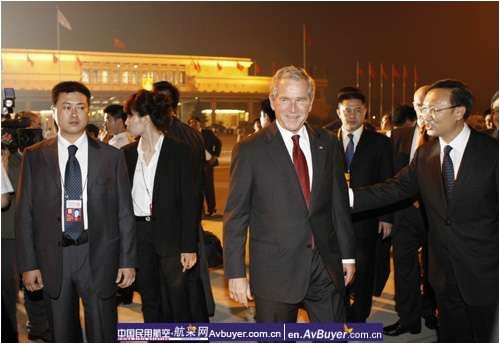 第一国门政要云集 首都机场保障专机进出港