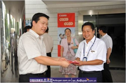 东航西北分公司领导慰问残奥会保障一线员工