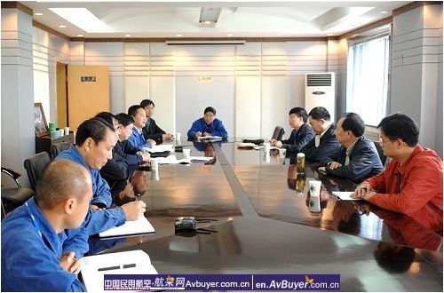 民航飞院郑孝雍校长一行赴洛阳分院调研