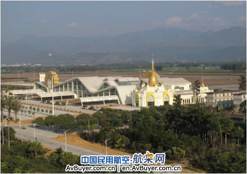 花园式航站楼拔地而起，傣家明天更辉煌