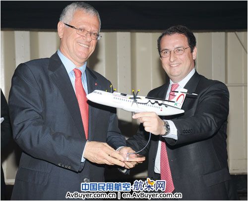 摩洛哥皇家航空公司订购6架ATR600系列飞机