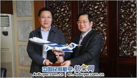 中国商飞金壮龙拜访中央机构编制办主任王东明