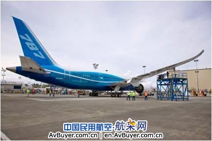 波音787梦想飞机首飞在即