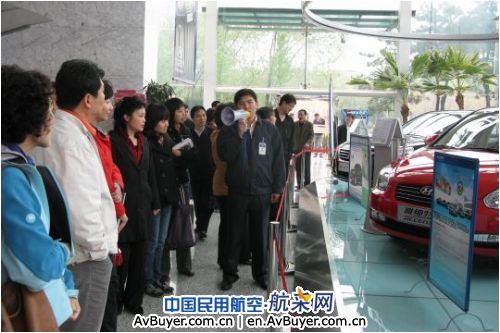 国航客舱部学习实践科学发展观组织党员参观交流