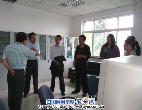 民航气象中心领导检查航空气象服务年开展情况