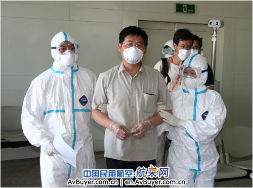 昆明机场参与云南省甲型H1N1流感防控应急演练