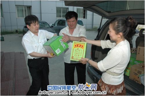 东航北京分公司工会开展第一批送清凉工作