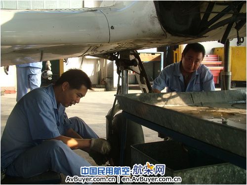 广汉机务排除西门诺尔B-3593结构件裂纹隐患