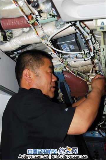 东航西安维修基地开展B-6006机4C+31A检工作