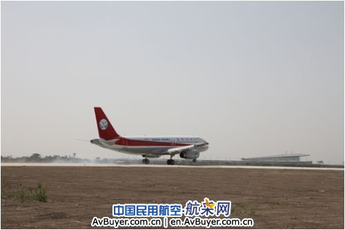 民航天津空管分局全力保障空客A320飞机首飞