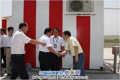 冯建业局长莅临空客A320试飞现场督导工作